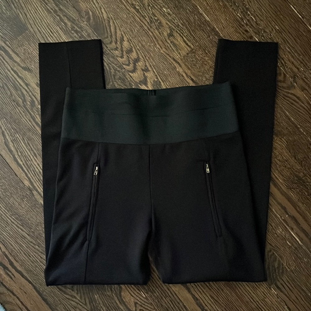 Black dressy casual leggings